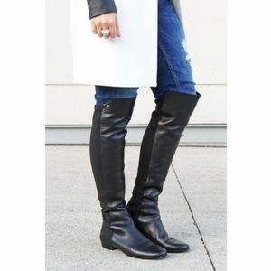 NEW VINCE CAMUTO Karita Neoprene & Leather Boot 6
